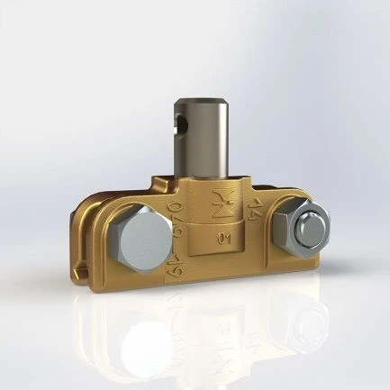 Fixing clamp with pin KS-049-19