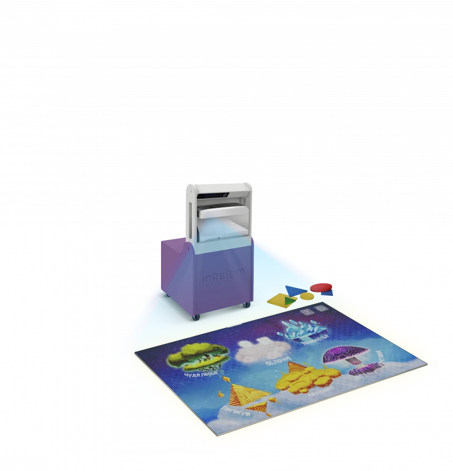 Interactive mobile floor "Magium"