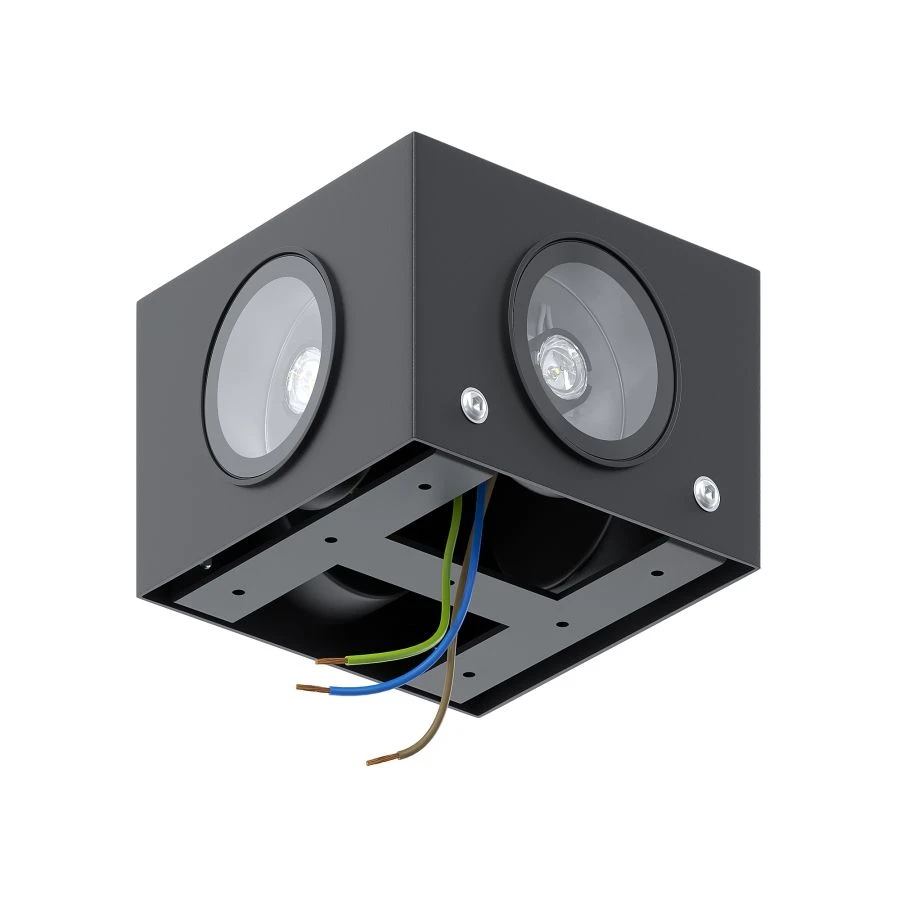 Architectural luminaire SVETHOLL Buffy quattro wall-mounted L120 B80 H120 power supply unit in LED 4W housing