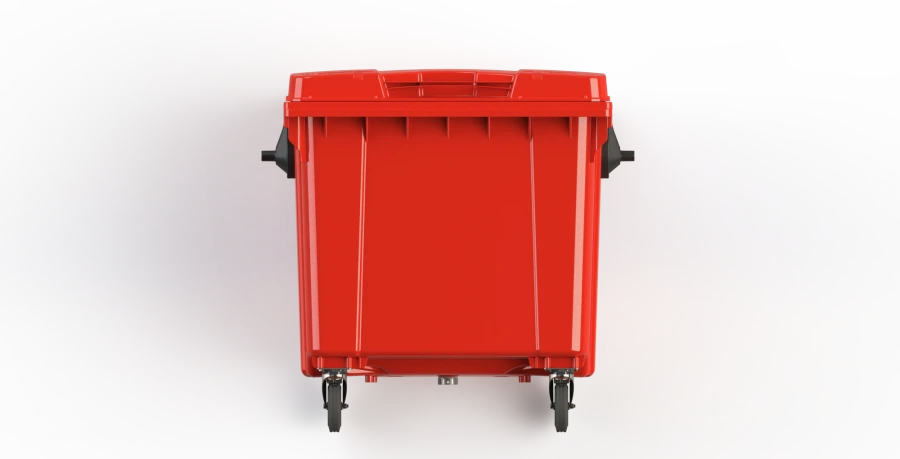 Mobile waste bin 1100l Art.29.C19 (20.807.1.40.PE; 21.056.40.PE)