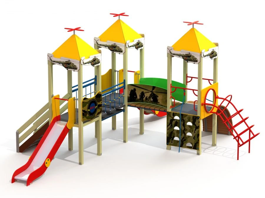 DIK 3.117 Children's play complex H=1200 mm