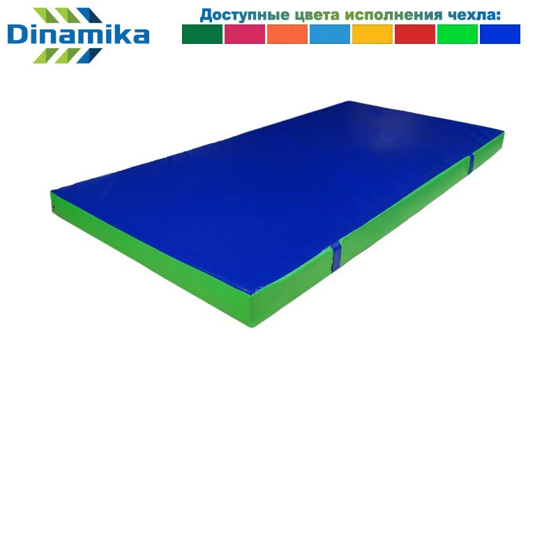 Gymnastic sports mat made of vinyl-skin (foam/pvc/npe/npe/ppe/hollofiber)
