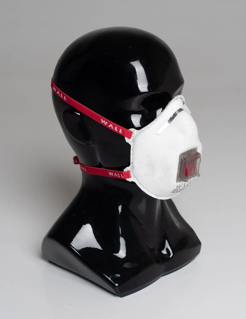 Filtering respirator WALL CUP 99HK+K R D FFP3 with exhalation valve, with additional protection against ammonia and its organic