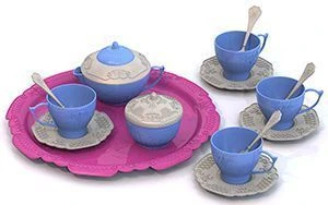 Tableware set "Magic Hostess" tea set (15 items on tray)
