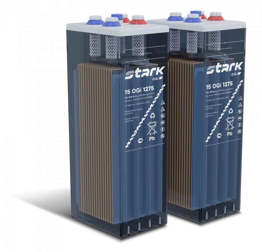 Lead-acid battery STARK 15 OGi 1275