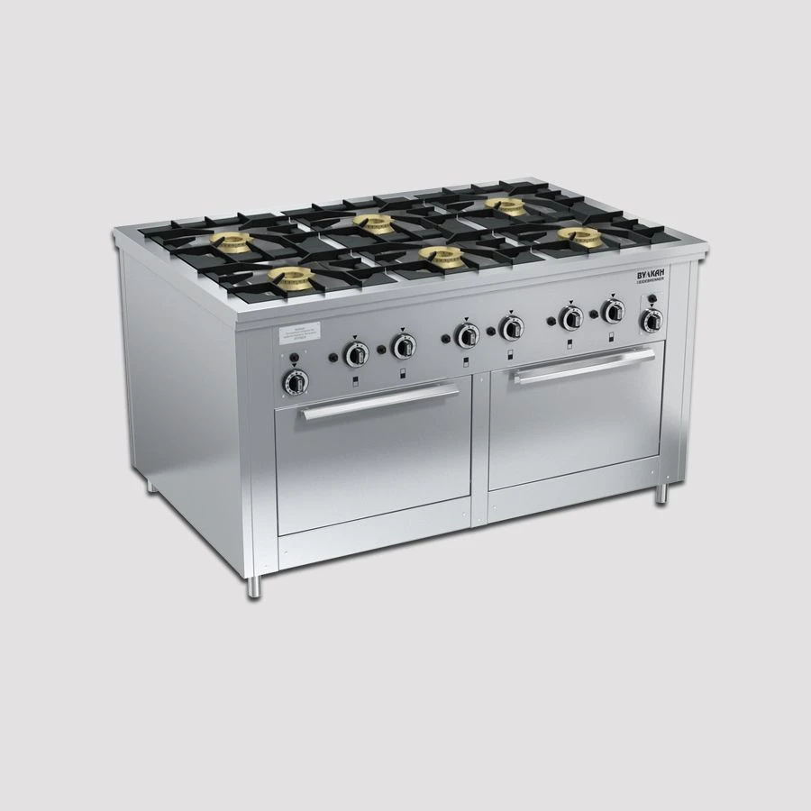Gas cooker PRG-IIA-6 2DSh "Maxi" series
