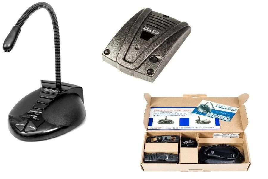 Digital Duplex 205G HF. Modification with connectors for Hands Free headset