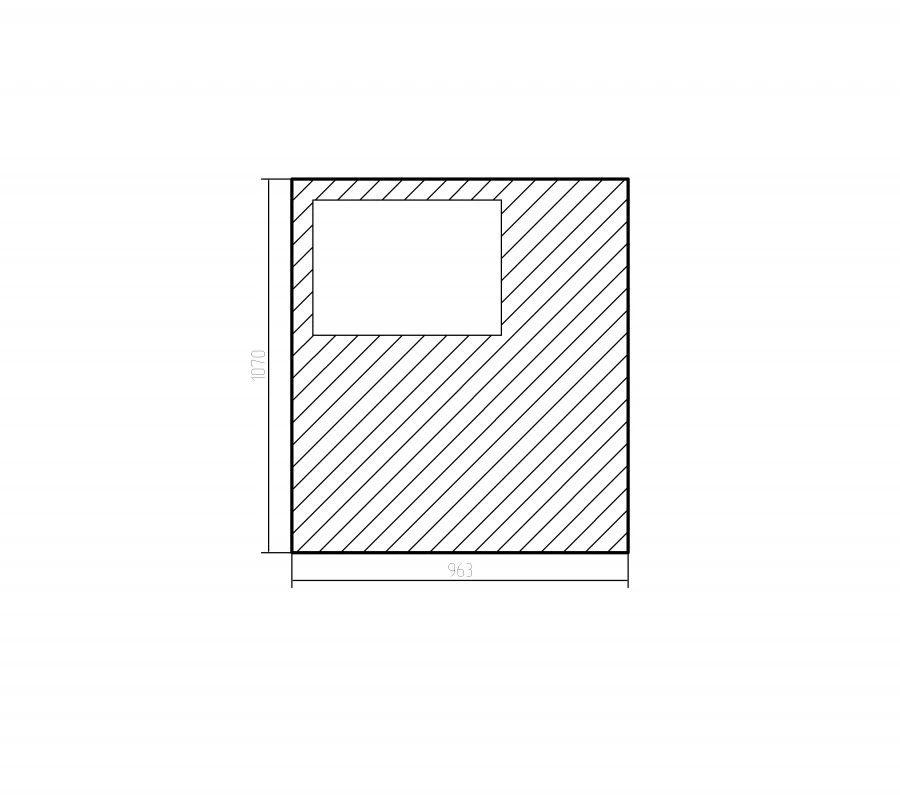 Left side window pane 429260-5403307-03CB