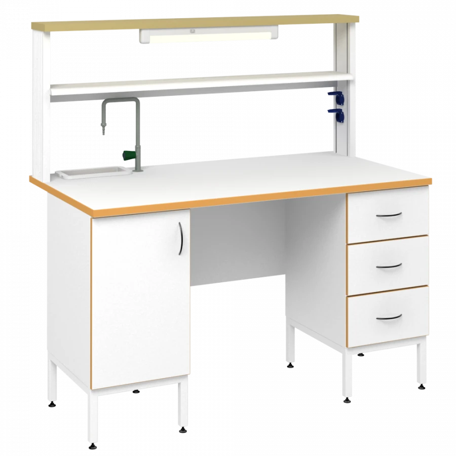 Chemical wall-mounted table 1500 PCL