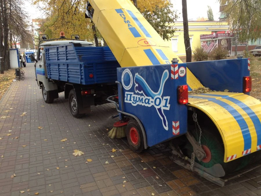 Multifunctional combined machine MKM-1904-08 with mounted equipment