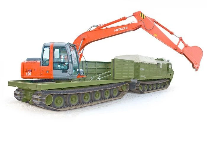 Double-linked crawler snowmobile DT-30PMNE5