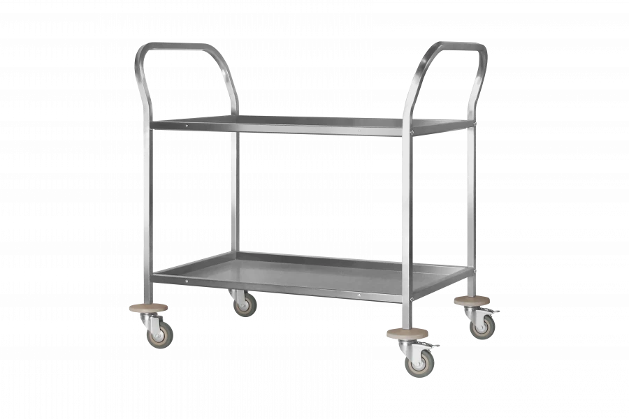 Kitchen trolley for serving