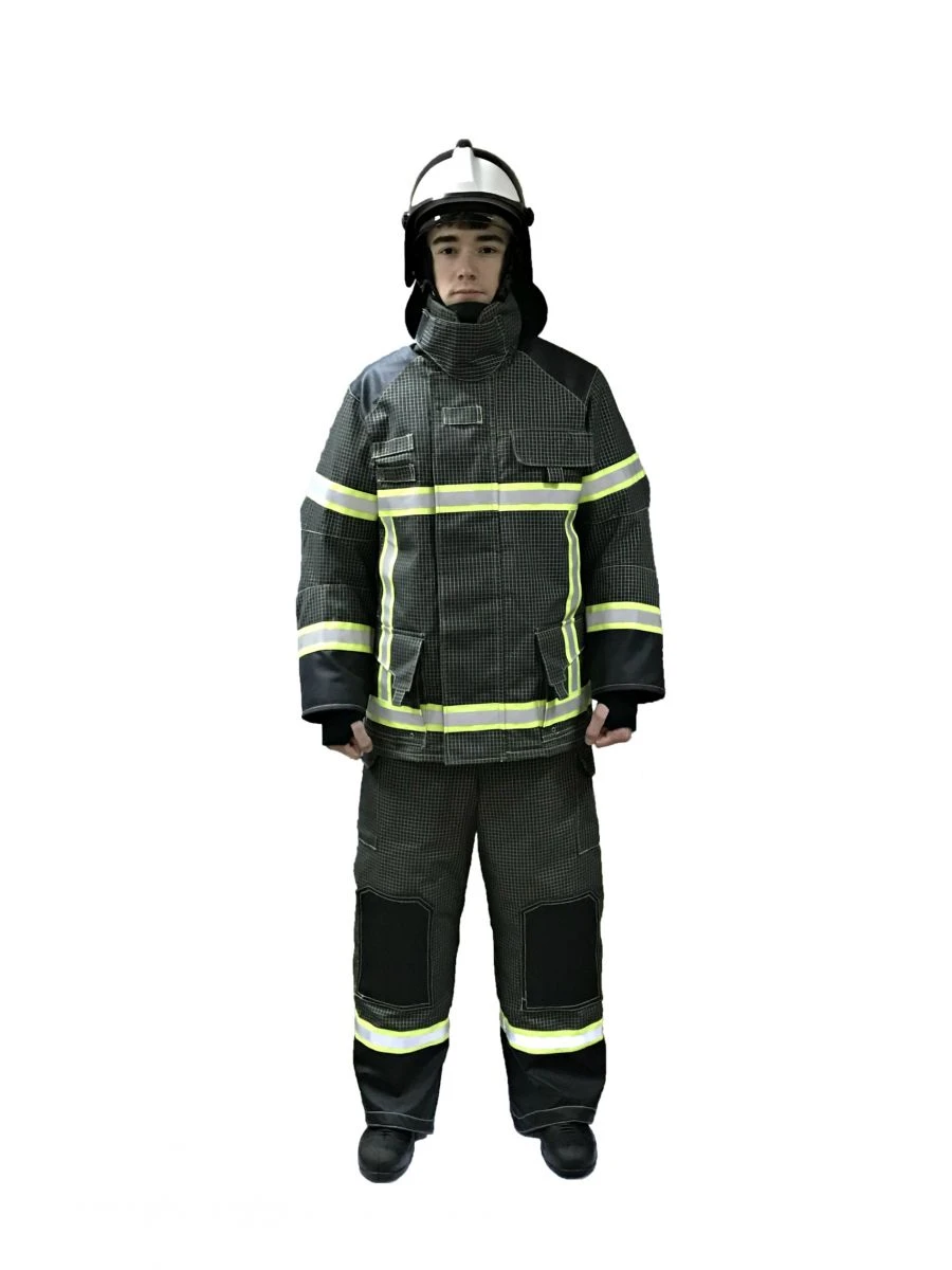 Kits of fireman's combat clothing for different climatic regions of Russia: BOP types U, X; type P