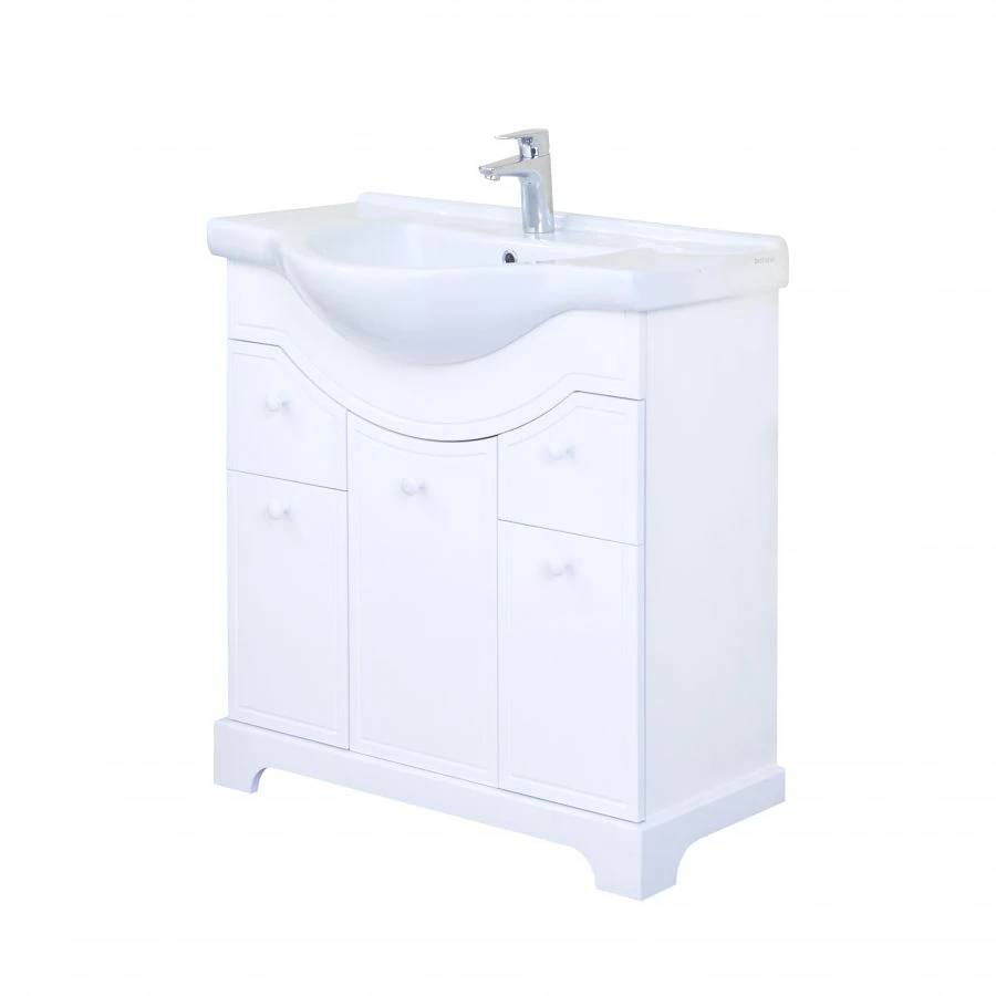 Cabinet under sink Aquaton Helen 85 white 1A218701EN0101.A218.7.01E.N01.0