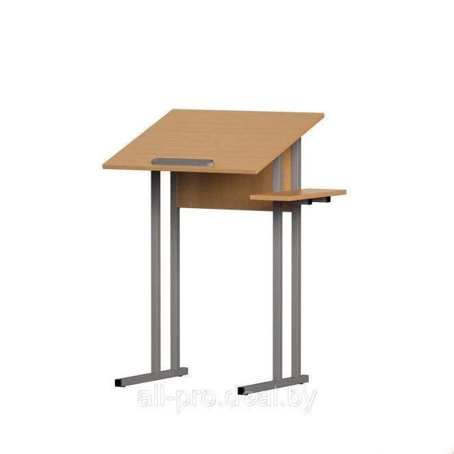 Drawing and painting table Model: SR of "Edelwood" trade mark