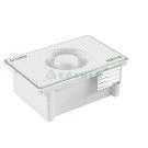 Polymer container (polypropylene) for disinfection and pre-sterilisation treatment of medical devices (with pocket)