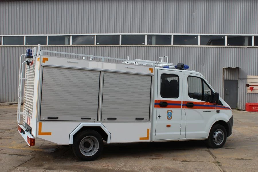 First aid vehicle APP 0,8-40 (3897N), type 4344-03, modification 43447G on GAZ 3897N2 chassis (GAZ chassis/vehicle)