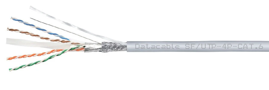 SIMMETRIC CABLE FOR DIGITAL TRANSMISSION SYSTEMS Datacable Twisted Pair SF/UTP Cable, Category 6