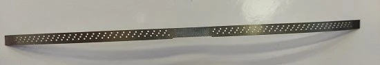 Medium-grained perforated diamond strips No. 2.151 (5 pieces per package)