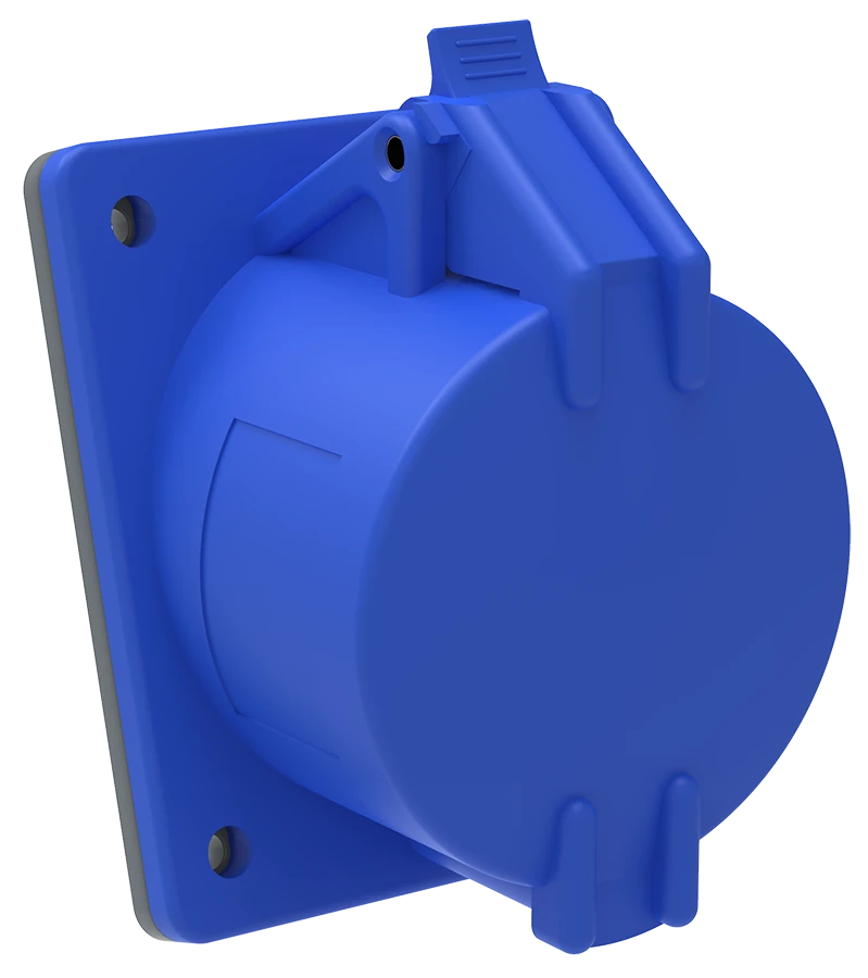 PSN41-032-3 Recessed socket SSI-423 32A-6h/200-250V 2P+RE IP44 MAGNUM IEC