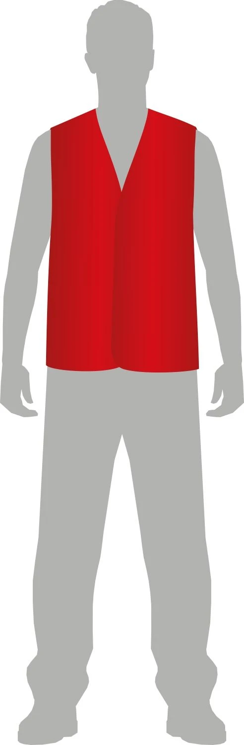 Vests with "Symbol" marking