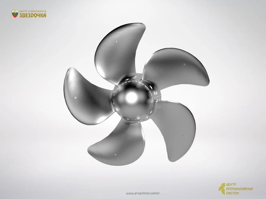 Prefabricated fixed pitch propeller (0.5-9 m)