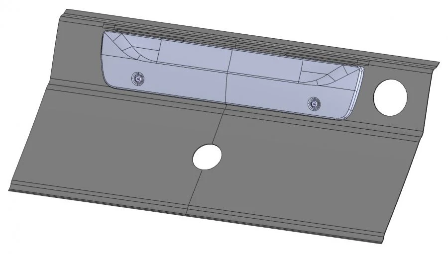 5299-401-5702060-10 SB Electrical equipment hatch panel