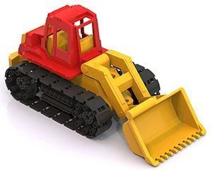 Tractor "Baikal" with grader