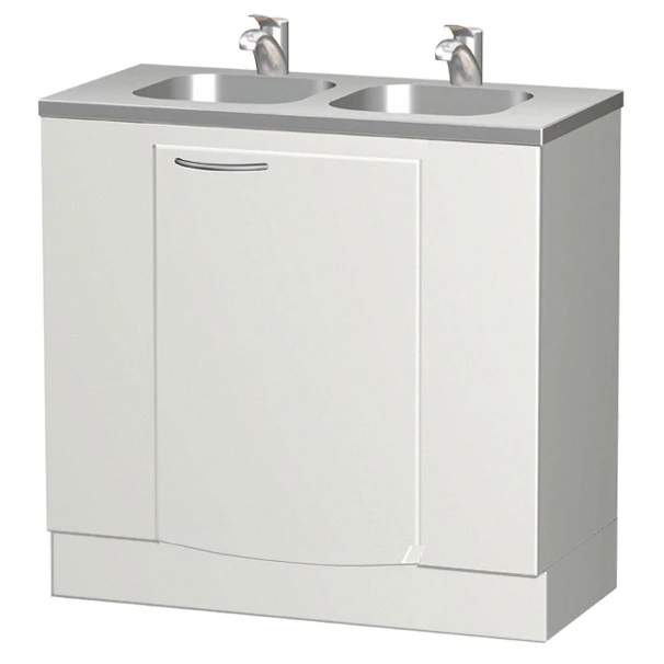 SE-307M - medical table under sink and waste collector of direct design
