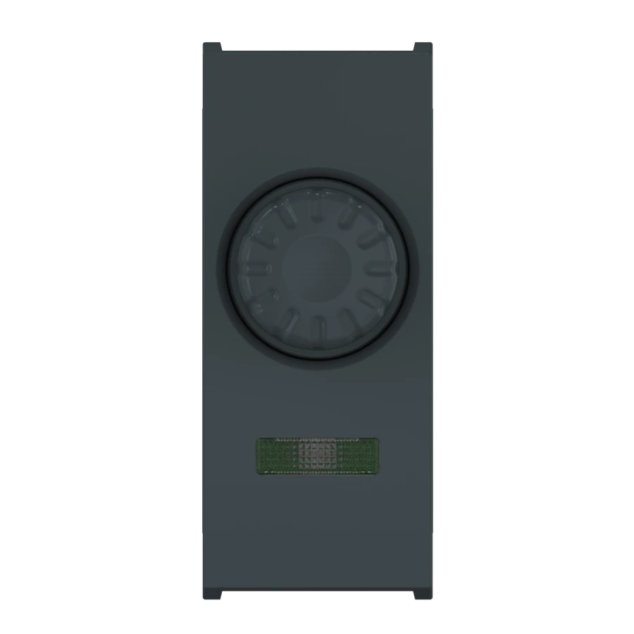 CADUCEUS ALING MODE Rotary push dimmer switch for low-voltage light sources with indication (when dimmer is on).