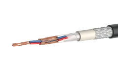 Ship communication cable of SSPCEVng(A)-HF grade with silanol cross-linked polyethylene insulation, with shielded conductors or