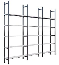 Shelving unit 3 sections ST.M.6
