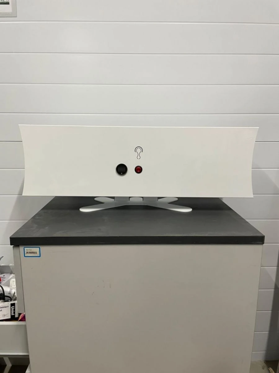 Bactericidal ultraviolet air irradiator-recirculator according to TU 32.50.50-001-89865856-2021 in the version "Halo-Zdo".