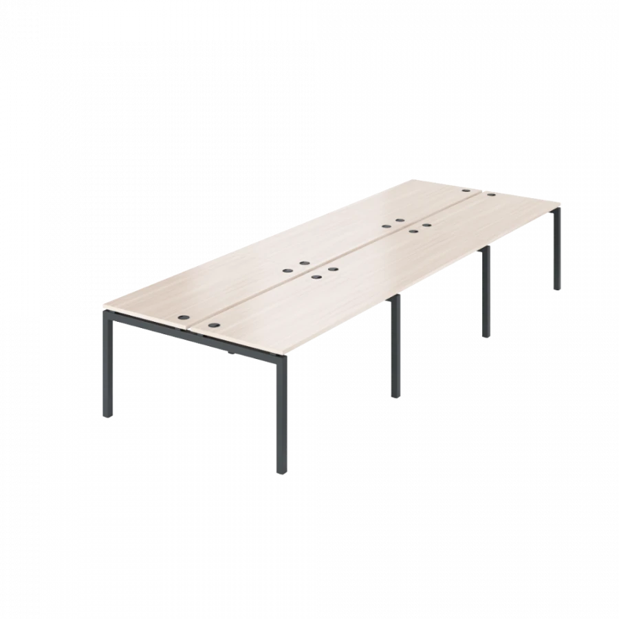Bench double for 6 workplaces AMB-003-6