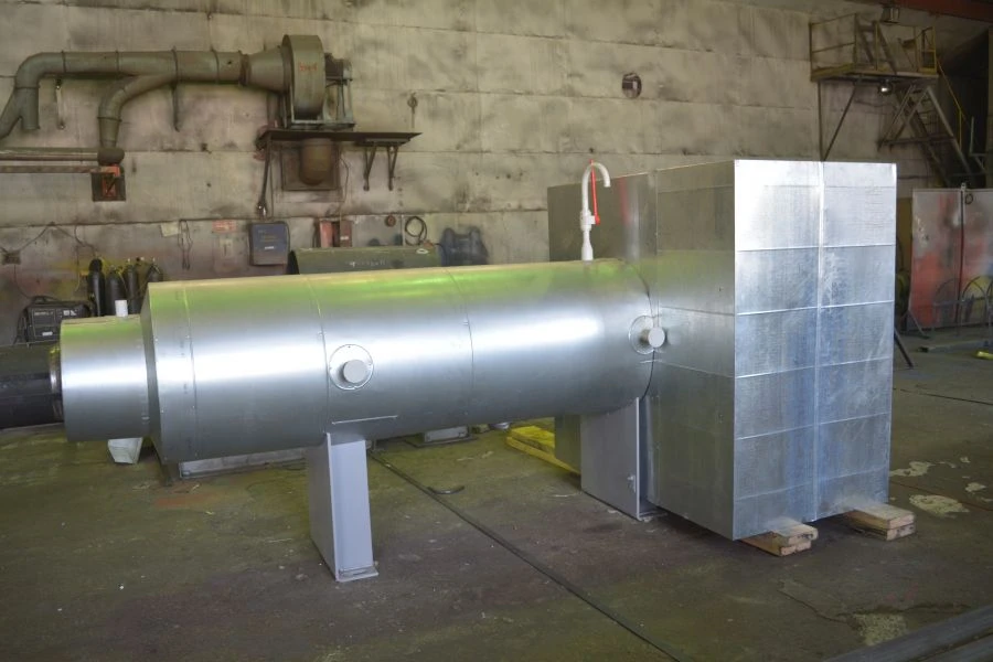 Filter-mud collector horizontal FGG-350-4,0-B-O-Pr-S0-U1 (assign. pipes:377õ8) black.FGG-O-350-4,0-C0 01.00.000