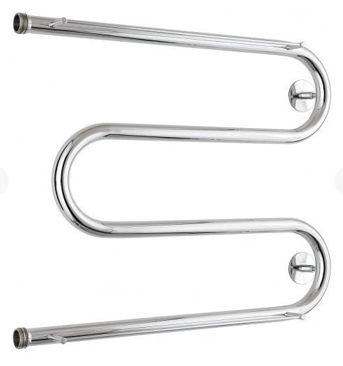 Towel dryer 00014-5065PS "STYLE" M-obr. 2P 500?650 thread-bend 1", Without covering