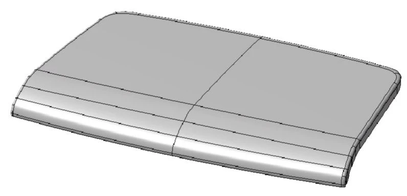 Radio trim 9680921177