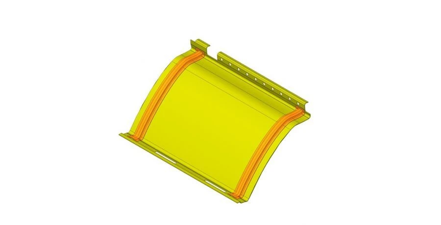 Right rear ceiling panel 6274-5702211-01