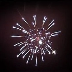 قذائف الألعاب النارية الملونة للعروض الرائعة عيار 310 أوركيد