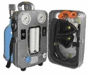 Inhalation anaesthesia apparatus for ambulance service AN-8