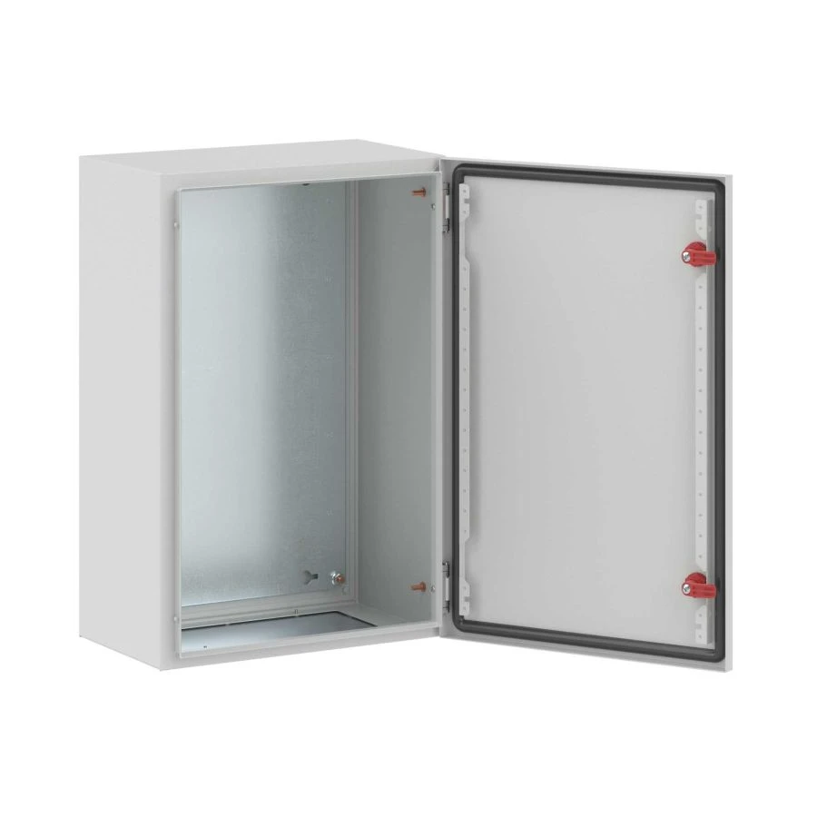 ST sheet steel hinged enclosures with solid door