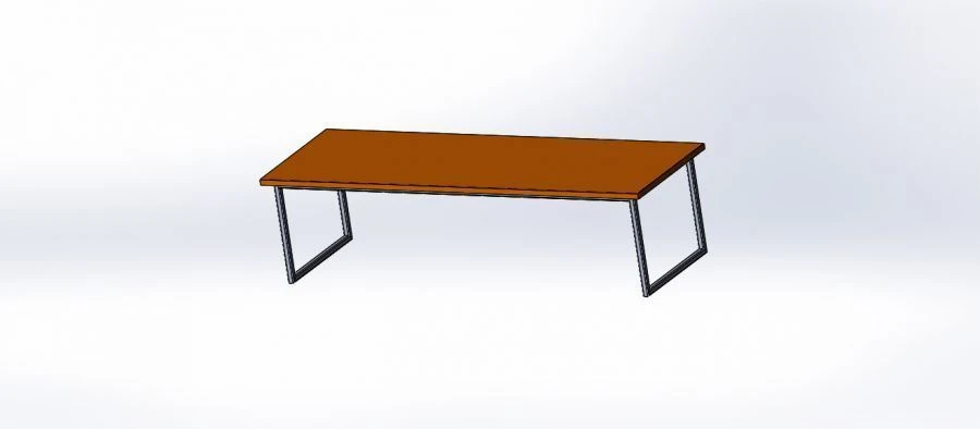 Metal bench