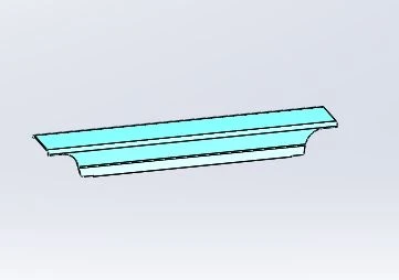5299-8102210 SB Lining of the saloon shelf edge shelf