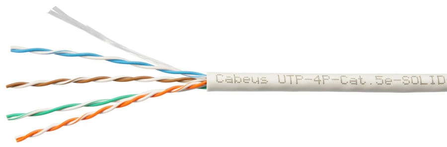 CABLE SIMMETRICAL FOR DIGITAL TRANSMISSION SYSTEMS Cabeus Twisted pair cable U/UTP, category 5e