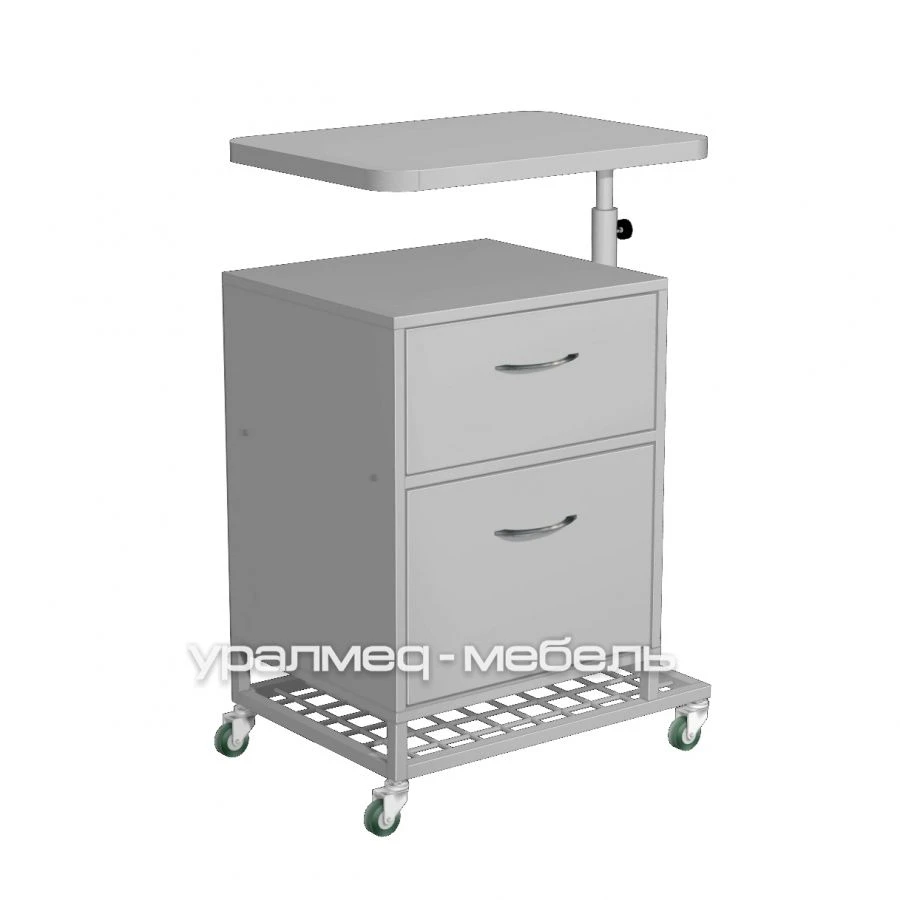 Rolling table with adjustable table top TPM-3