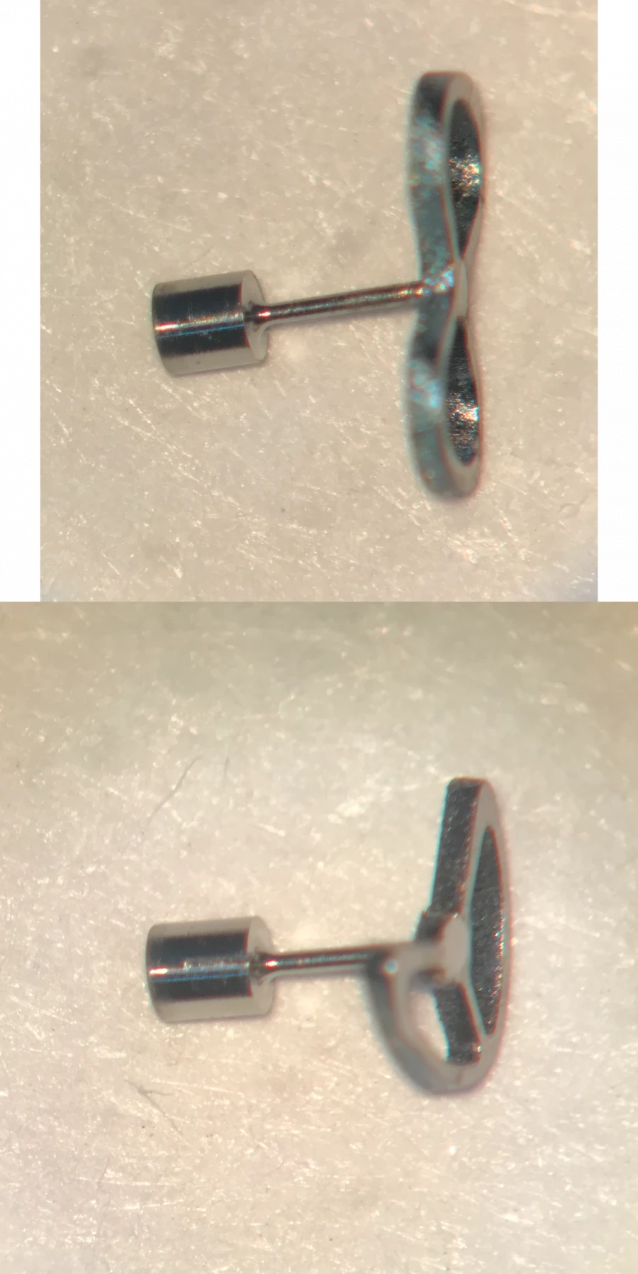 Endoprostheses of auditory ossicles of the middle ear, ESC-"KONMET", total according to TU 32.50.22-030-11458417-2021.