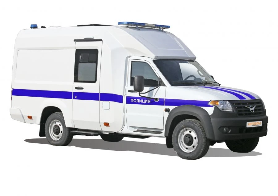 Special vehicle type 298943 of category N1 on the basis of UAZ-236021 or N1G on the basis of UAZ-236022 for the bodies of the Mi