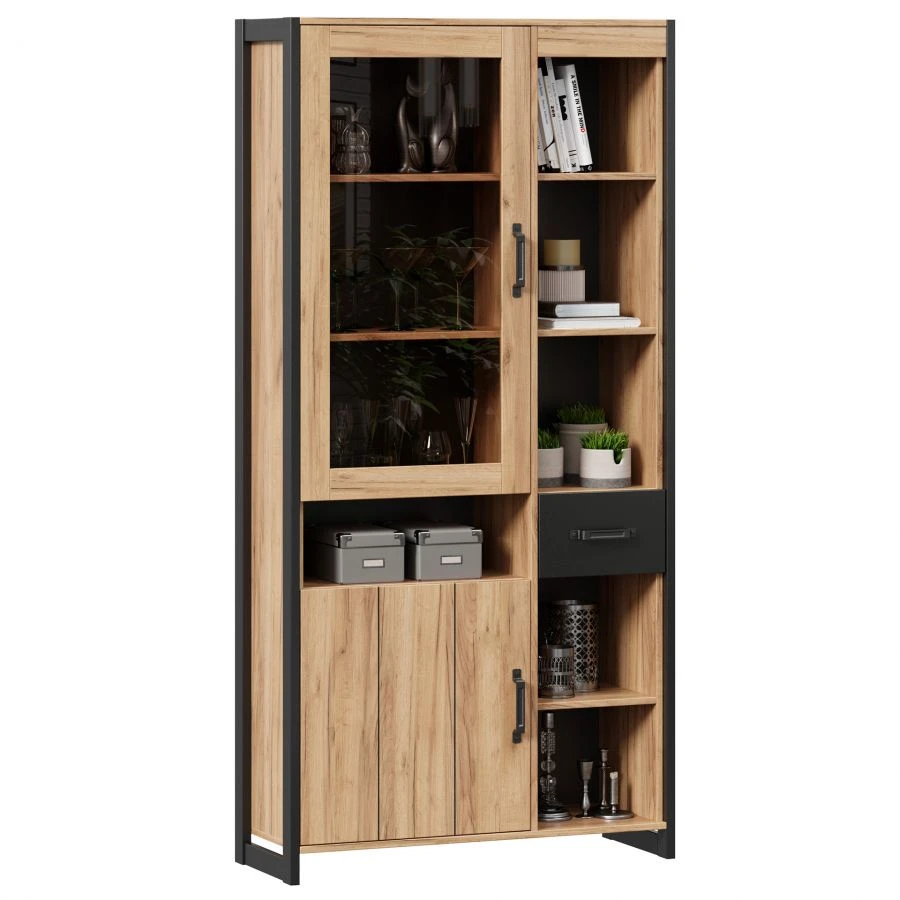Techno LD.678010.000 Cabinet (Golden Oak/Black)