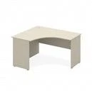 Ergonomic desk (right) . (School furniture brand "Interior" series "TDI School")