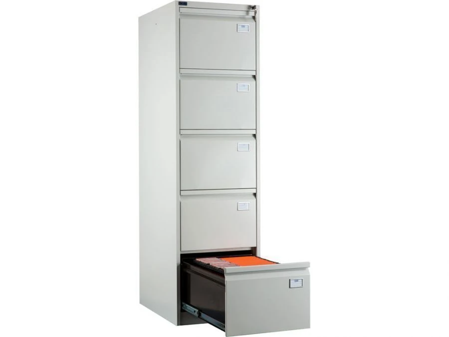 Metal file cabinet of "Edelwood" trade mark